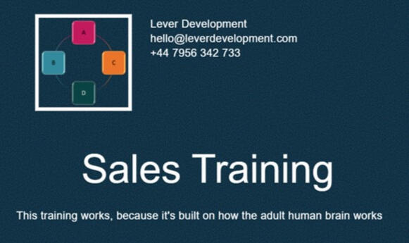 Visited Lever Development&#39;s site yet? There&#39;s videos, articles, and free resources to increase your sales